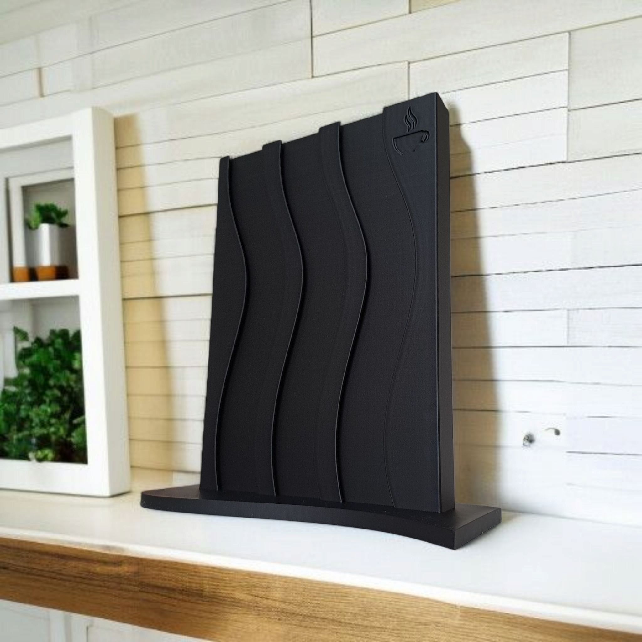 Wavy Design Capsule Holder - View 3